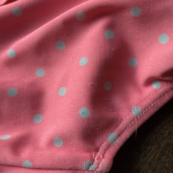 Carters Pink polka dot ruffle swim bottoms 4T - Picture 4 of 4